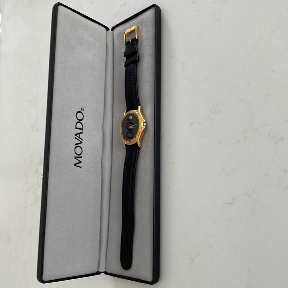 Practically New Men’s Gold Movado Watch